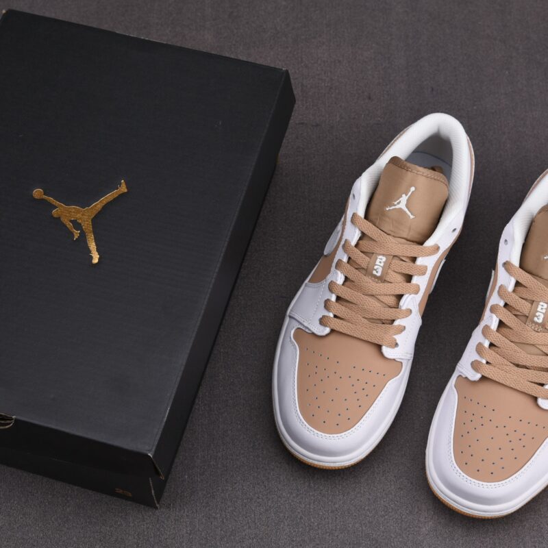 (BEST) Air Jordan 1 Low 'WHITE GUM'