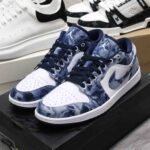 Giày Air Jordan 1 Low SE Washed Denim Like Auth