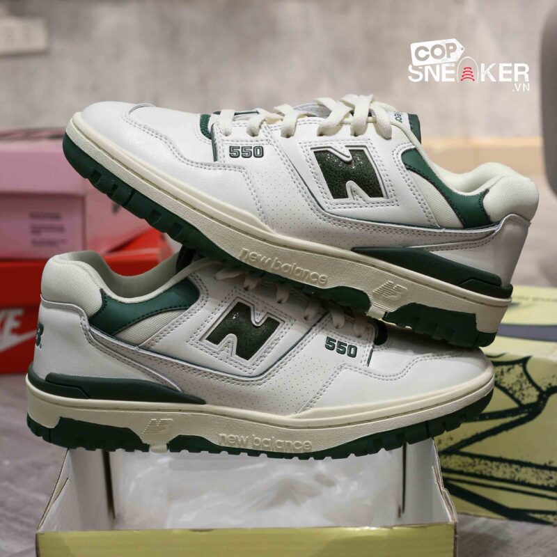 Giày New Balance Aimé Leon Dore x 550 ‘Evergreen’