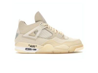 Nike Air Jordan 4 Retro Off-White Sail Like Auth