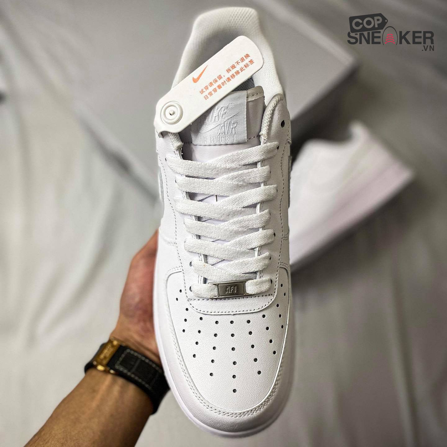 Giày Nike AF1 Trắng Full White Like Auth