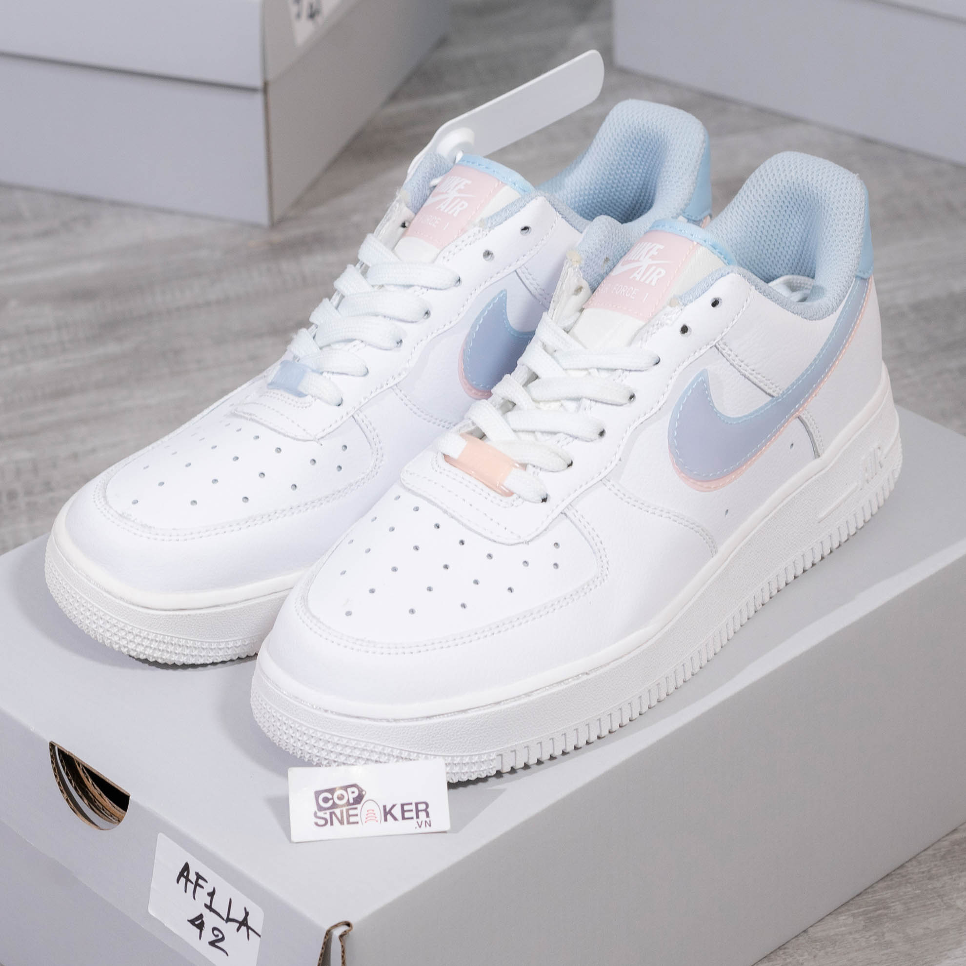 Giày Nike Air Force 1 LV8 GS ‘Double Swoosh’ Like Auth