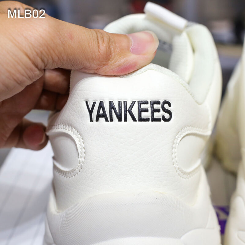 Giày MLB Bigball Chunky A New York Yankees Ivory