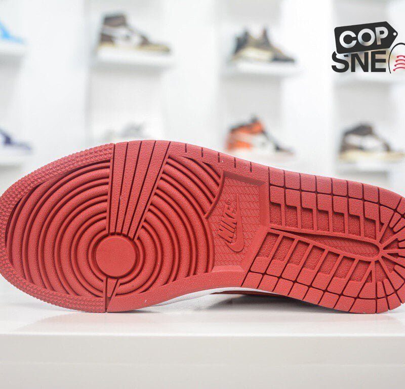 Giày Nike Air Jordan 1 Low ‘Cardinal Red’ đỏ rep 1:1