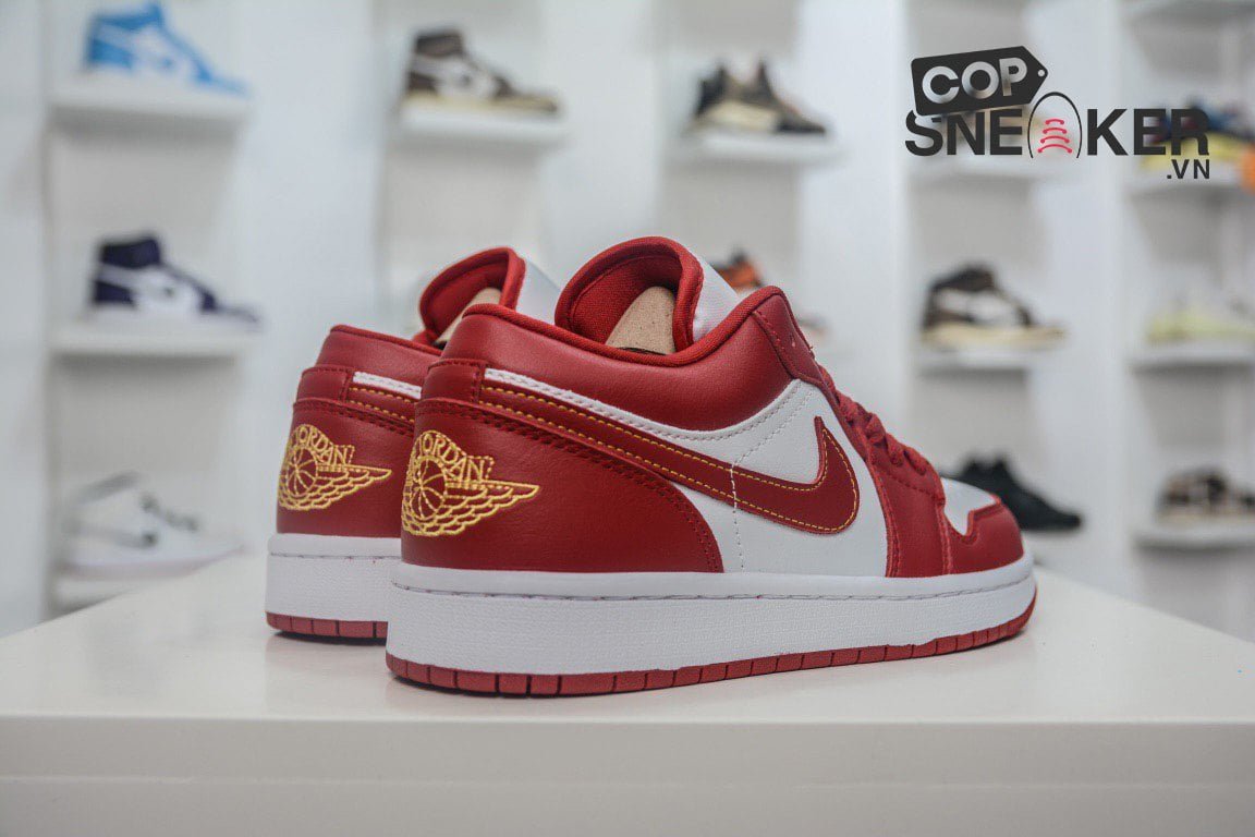 Giày Nike Air Jordan 1 Low ‘Cardinal Red’ đỏ rep 1:1