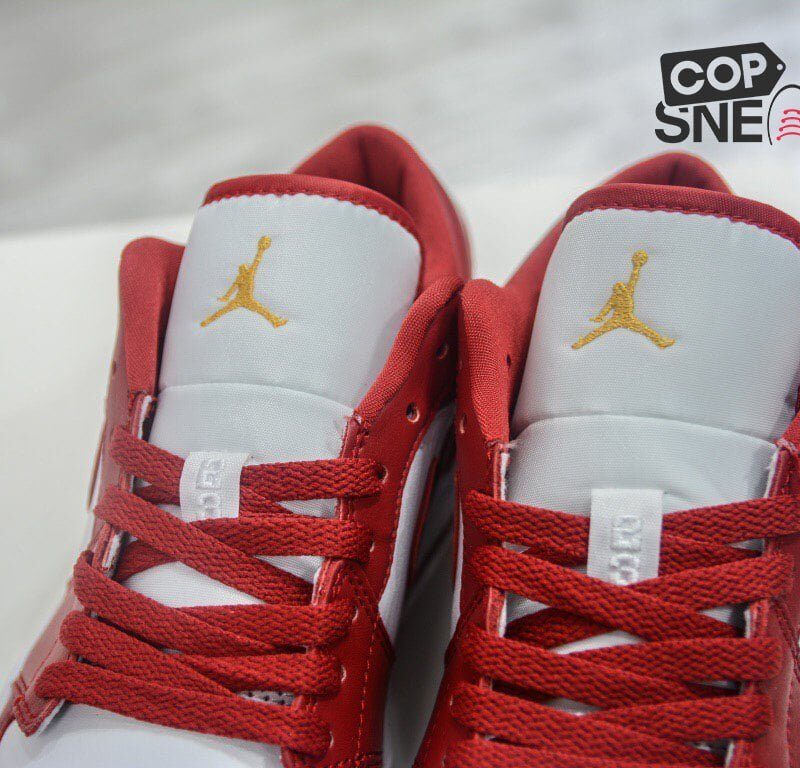 Giày Nike Air Jordan 1 Low ‘Cardinal Red’ đỏ rep 1:1