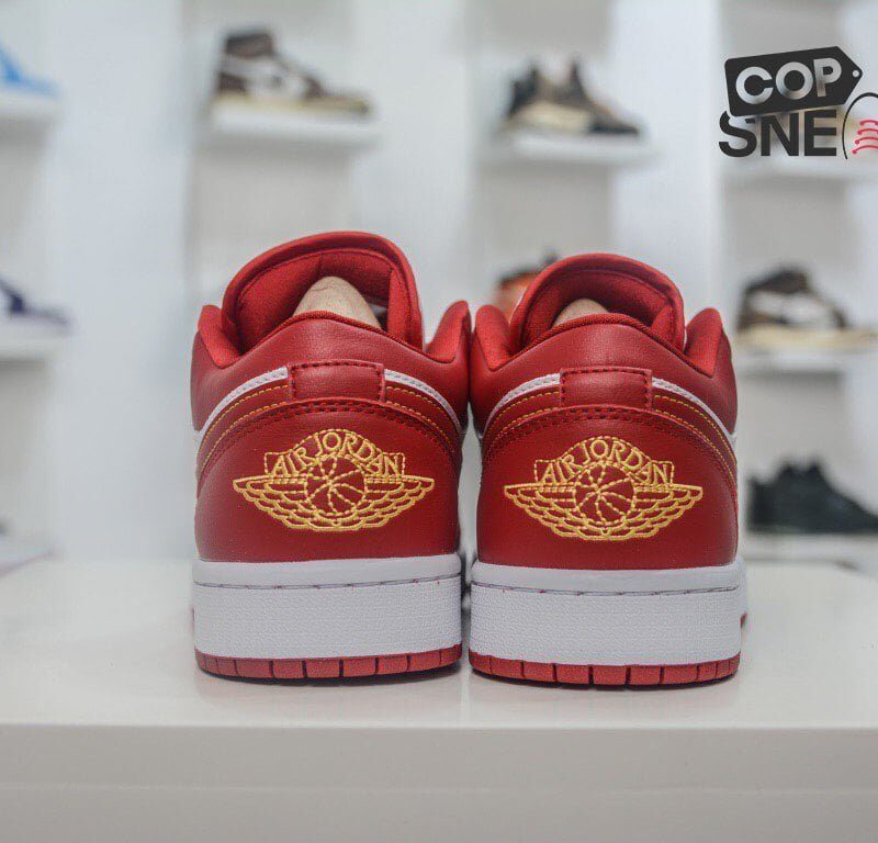 Giày Nike Air Jordan 1 Low ‘Cardinal Red’ đỏ rep 1:1