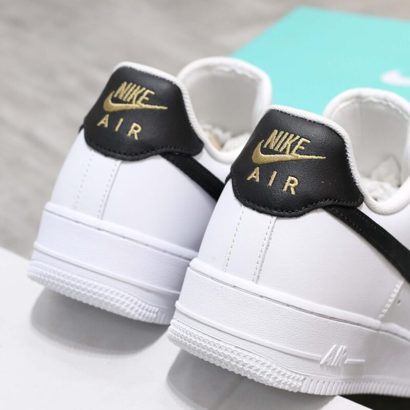 Nike Air Force 1 Low 07 Essential White Black Gold