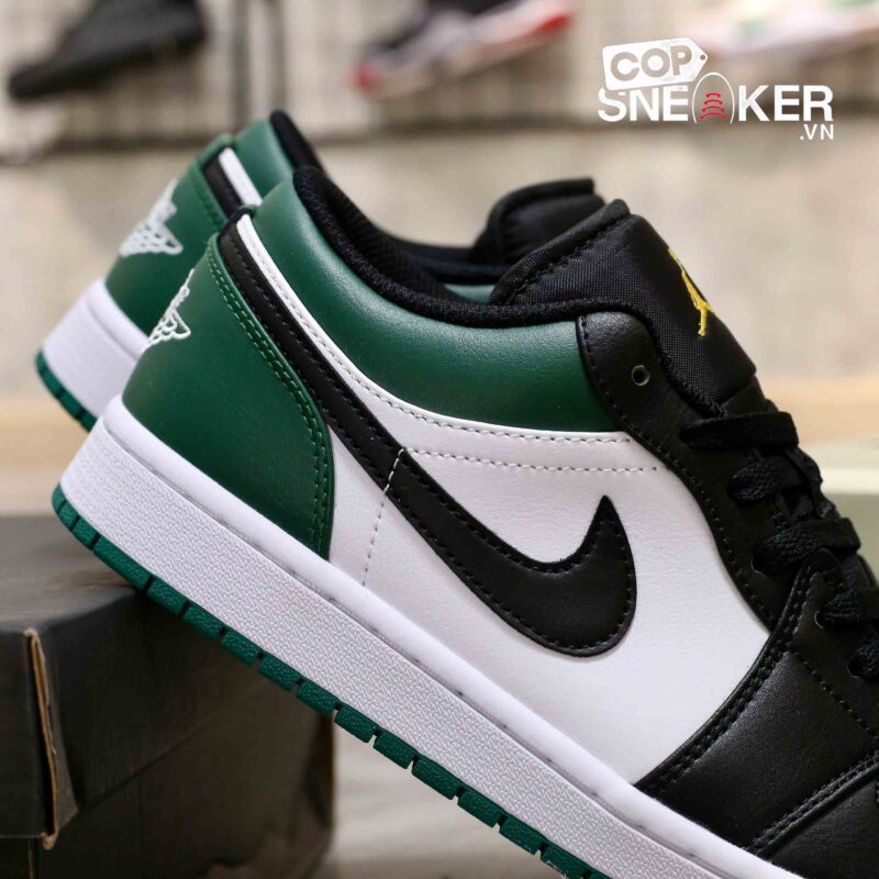 Giày Nike Air Jordan 1 Low Green Toe Xanh Đen Rep 1:1