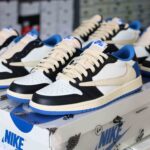 Giày Nike Air Jordan 1 Low Travis Scott x Fragment Like Auth