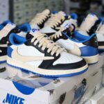 Giày Nike Air Jordan 1 Low Travis Scott x Fragment Like Auth