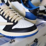 Giày Nike Air Jordan 1 Low Travis Scott x Fragment Like Auth