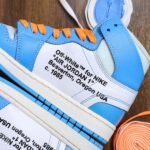 Giày Nike Air Jordan 1 Off White Blue Xanh Like Auth