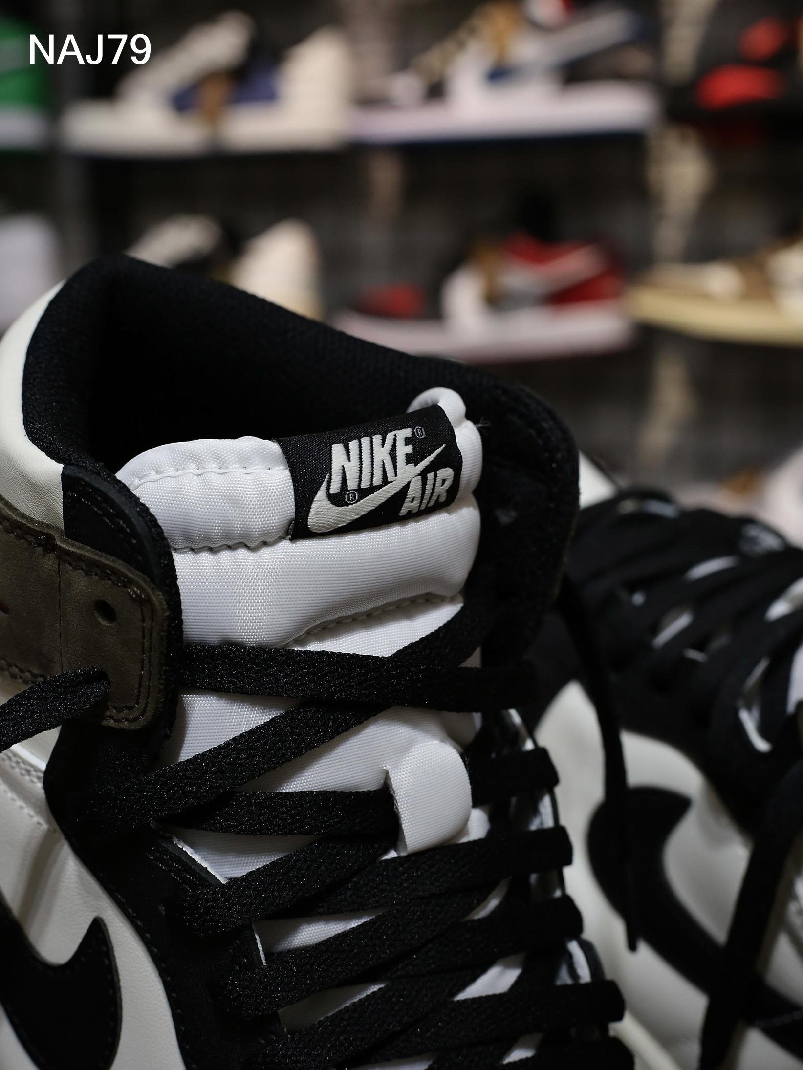 Giày Nike Air Jordan 1 Retro High Dark Mocha Like Auth