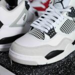 Giày Nike Air Jordan 4 Retro ‘Military Black’ Đen Trằng