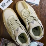 Nike Air Jordan 4 Retro Off-White Sail Like Auth