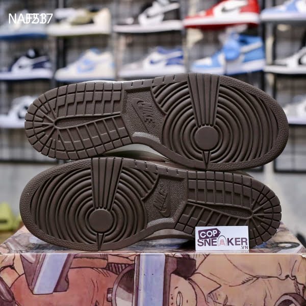 Giày Nike SB Dunk Low x Otomo Katsuhiro “Steamboy OST” Grey Brown Mocha Like Auth