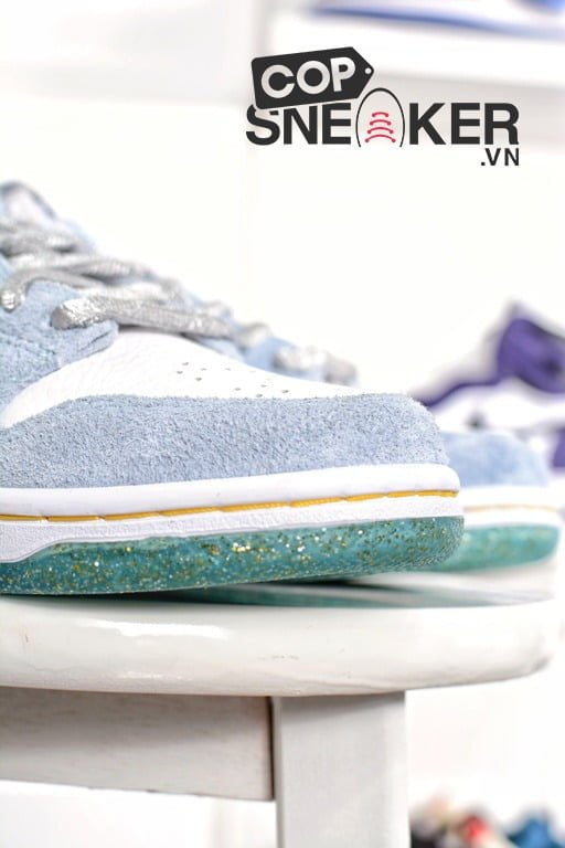 giày Nike SB Dunk Low Sean Cliver Bạc Rep 1:1