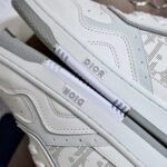 Giày Dior B27 Low white gray họa tiết Dior Oblique Galaxy Leather Xám Trắng Like Auth