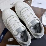 Giày Dior B27 Low white gray họa tiết Dior Oblique Galaxy Leather Xám Trắng Like Auth