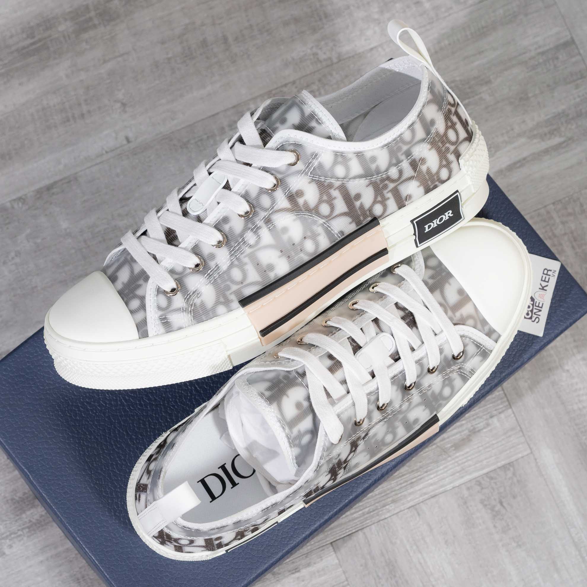 Giày Dior x Kaws B23 thấp cổ (Low Top) Like Auth