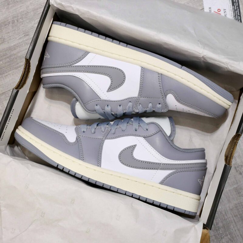 Giày Nike Air Jordan 1 Low ‘Vintage Grey’ rep 1:1