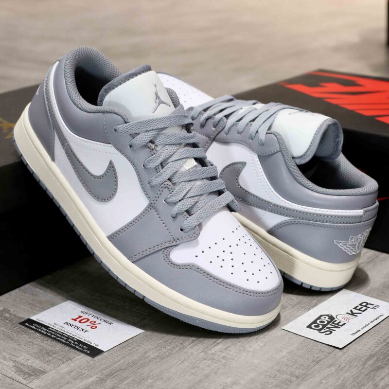 Giày Nike Air Jordan 1 Low ‘Vintage Grey’ rep 1:1