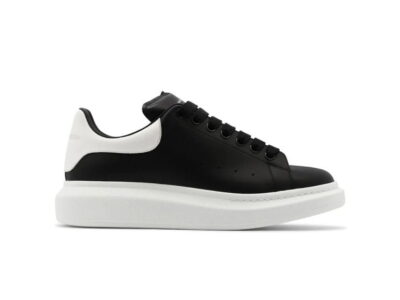 Giày Alexander McQueen Đen gót Trắng