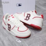 giày MLB Chunky Liner Low ‘Boston Red’ đỏ rep 1:1