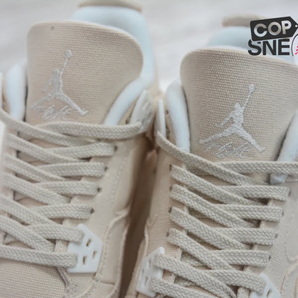 Giày Nike Air Jordan 4 Retro 'Blank Canvas' Rep 1:1