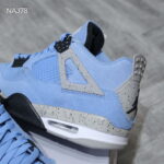 Giày Nike Air Jordan 4 Retro 'University Blue' Xanh Rep 1:1