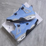 Giày Nike Air Jordan 4 Retro 'University Blue' Xanh Rep 1:1