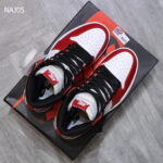 Giày Nike Jordan 1 Retro High Og Chicago Trắng Đỏ Rep 1:1