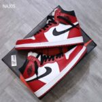 Giày Nike Jordan 1 Retro High Og Chicago Trắng Đỏ Rep 1:1