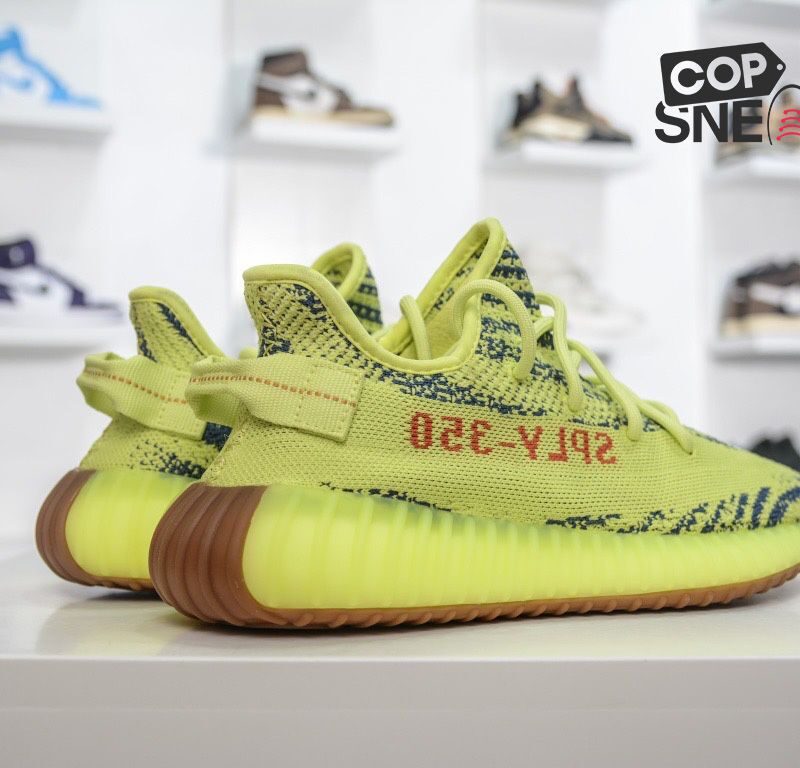 Giày Adidas Yeezy Boost 350 V2 'Semi Frozen Yellow' Best Quality