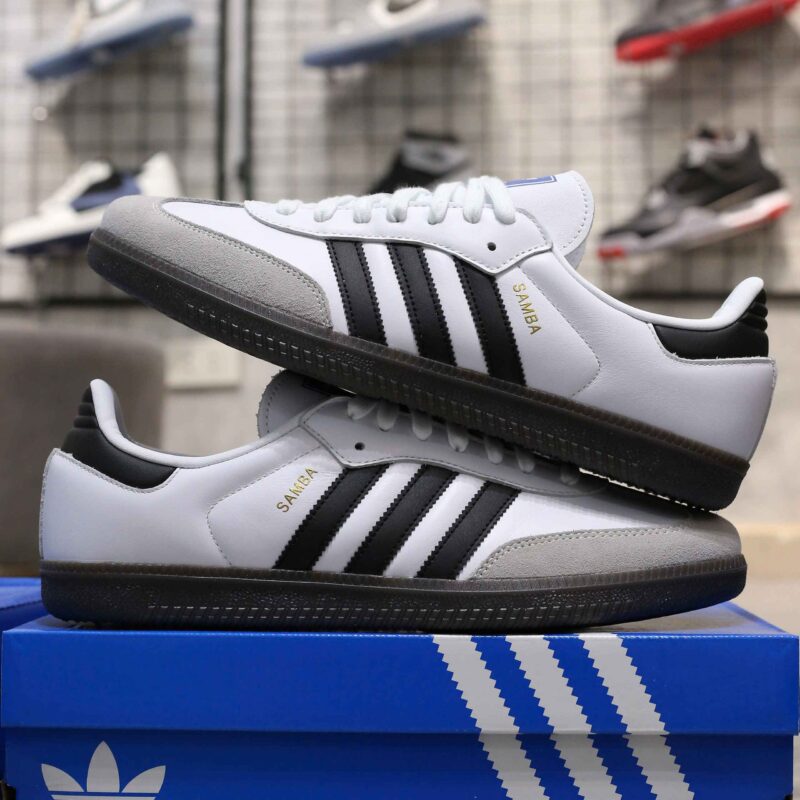 Giày Adidas Samba OG Cloud White Core Black