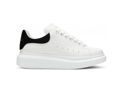 Giày Alexander Mcqueen sneaker trắng gót nhung