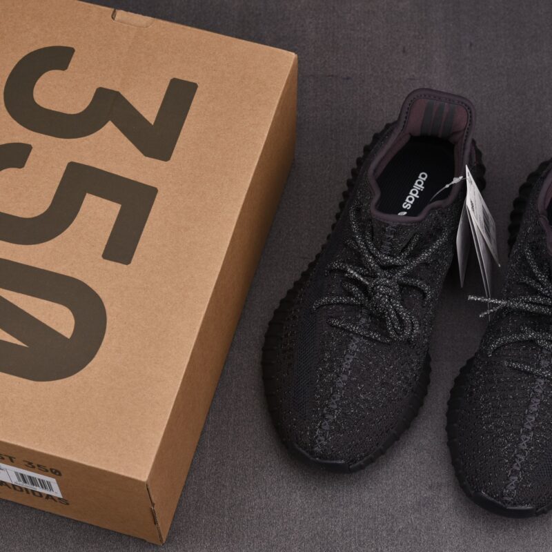 (BEST) adidas Yeezy 350 V2 ‘STATIC BLACK REFLECTIVE’