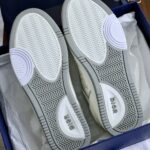 Giày Dior B27 Low White Gray Dior Oblique Galaxy Leather Like Auth