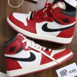Giày Air Jordan 1 Retro High OG ‘Lost & Found’ Đỏ Đen Trắng