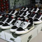 Giày Nike Air Jordan 1 Low Travis Scott ‘Olive’ Like Auth