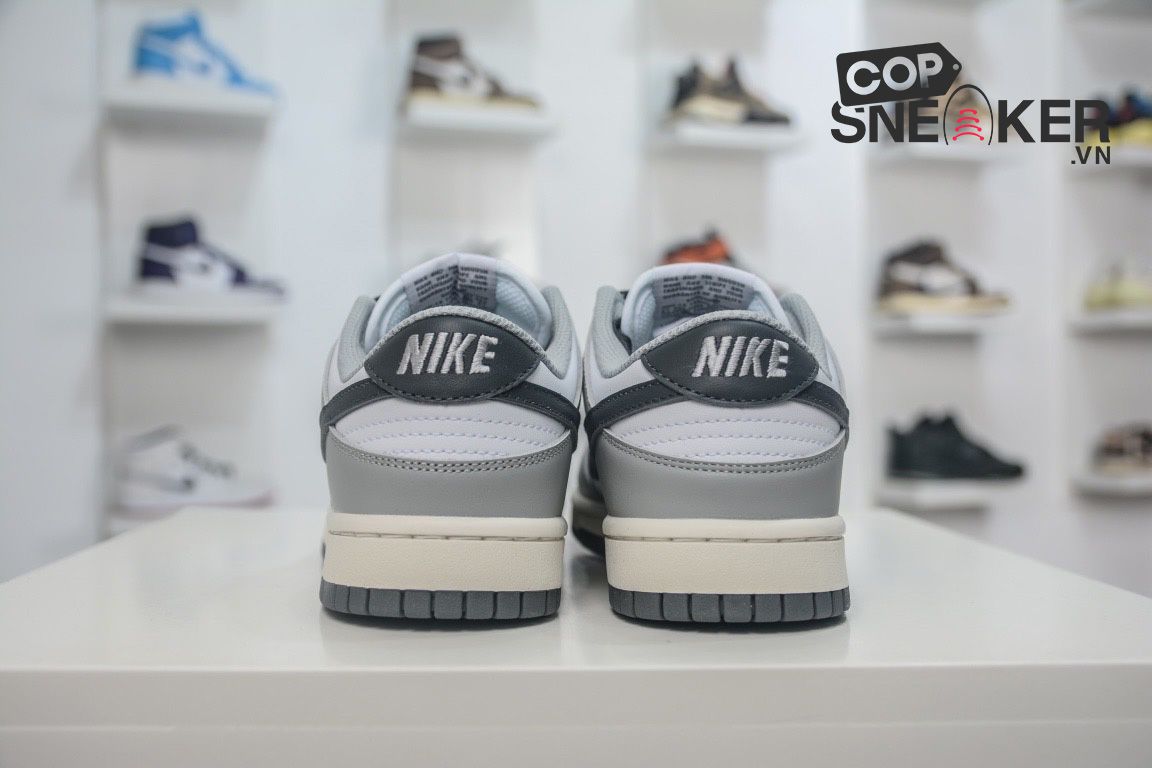 Giày Nike Dunk Low ‘Light Smoke Grey’ Xám Like Auth