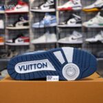 Louis Vuitton LV Trainer Monogram Denim White Blue