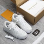 Giày Louis Vuitton x Nike Air Force 1 Low By Virgil Abloh ‘White’ Like Auth