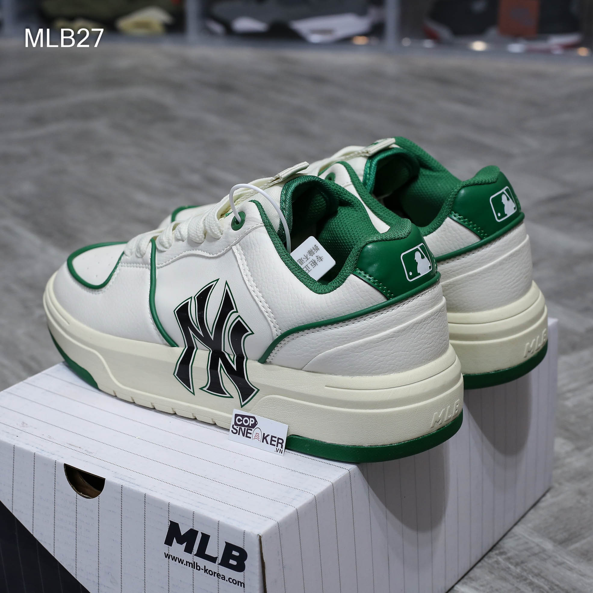 MLB Chunky Liner New York Yankees White Green