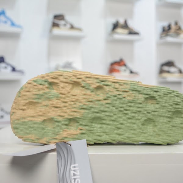 Dép Adidas Adilette 22 Slides ‘Magic Lime Desert Sand’