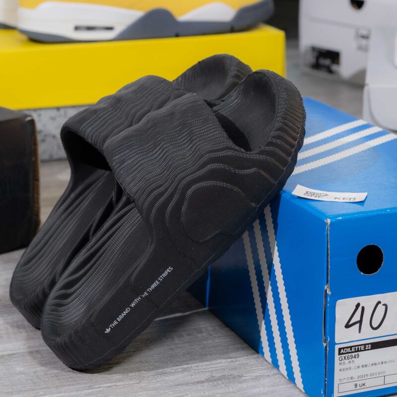 Dép Adidas Adilette 22 Slides ‘Black’