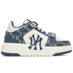 Giày MLB Chunky Liner Mid Denim New York Yankees D.Navy