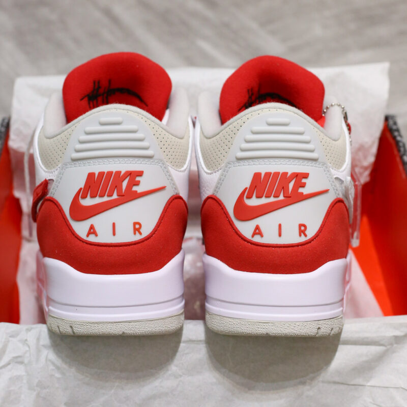 Giày Nike air Jordan 3 Retro Tinker White University Red