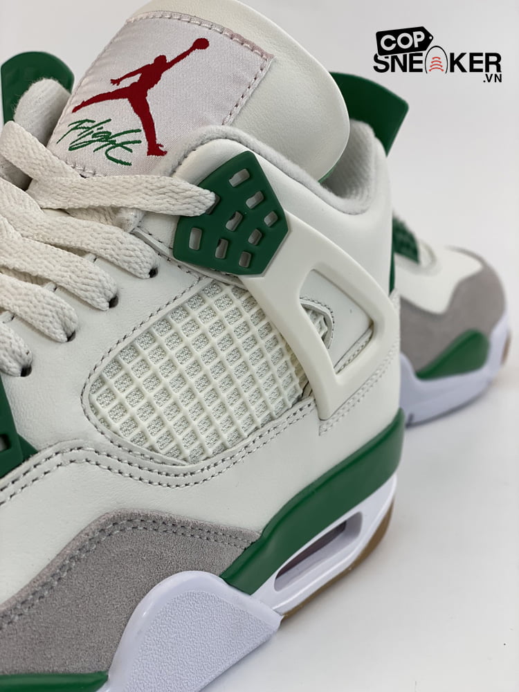 Giày Nike Air Jordan 4 Retro ‘Pine Green’